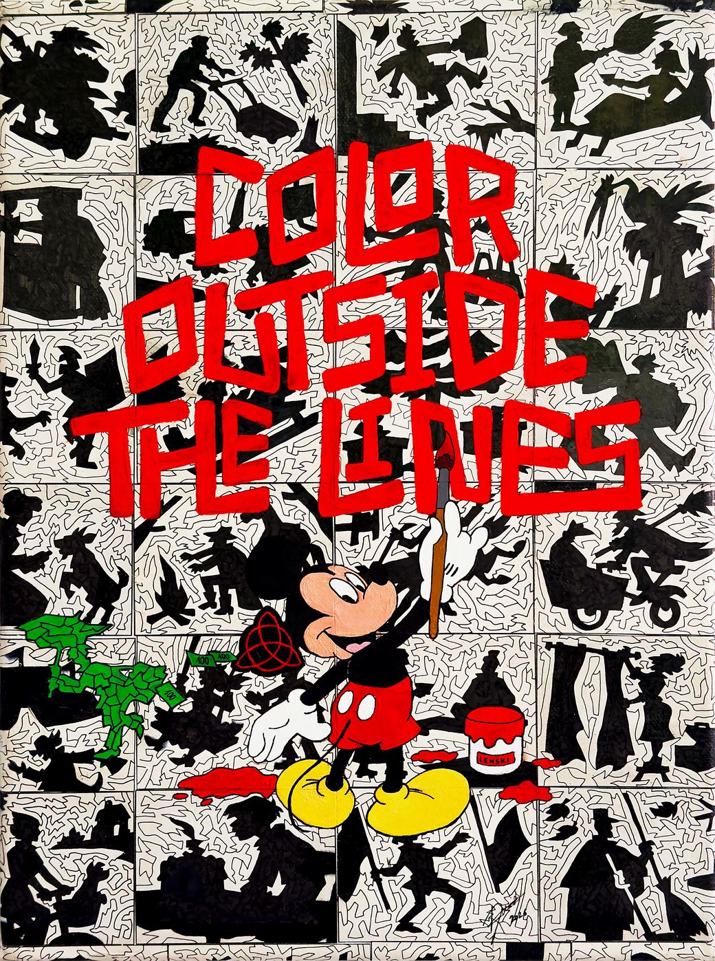 Color Outside The Lines